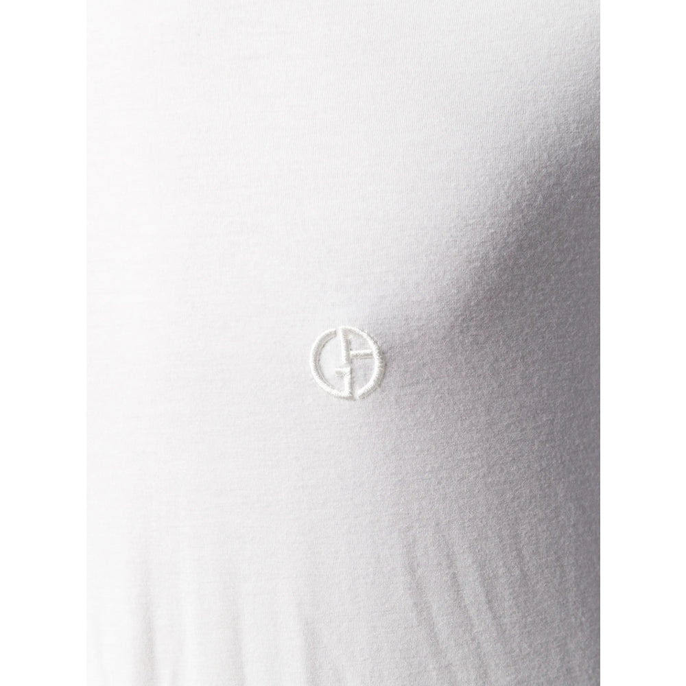 Giorgio Armani White T-Shirts & Vests - T-Shirts Men - 5