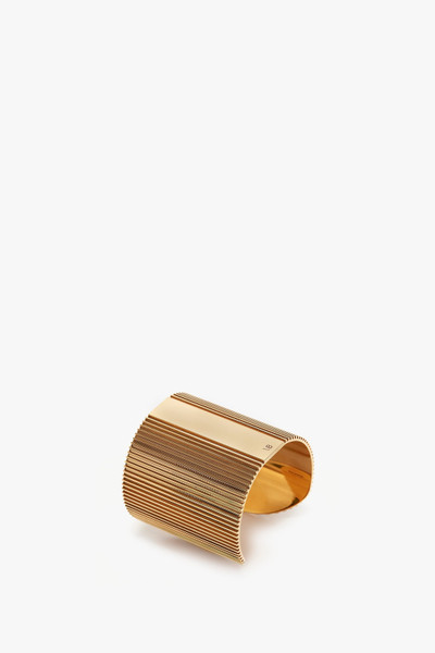 Victoria Beckham Perfume Cuff In Gold outlook