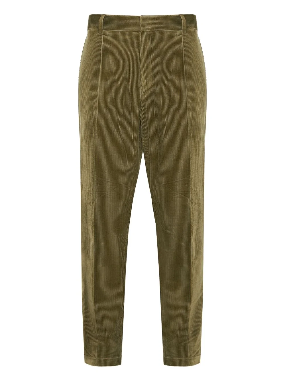 pleat-detail trousers - 1