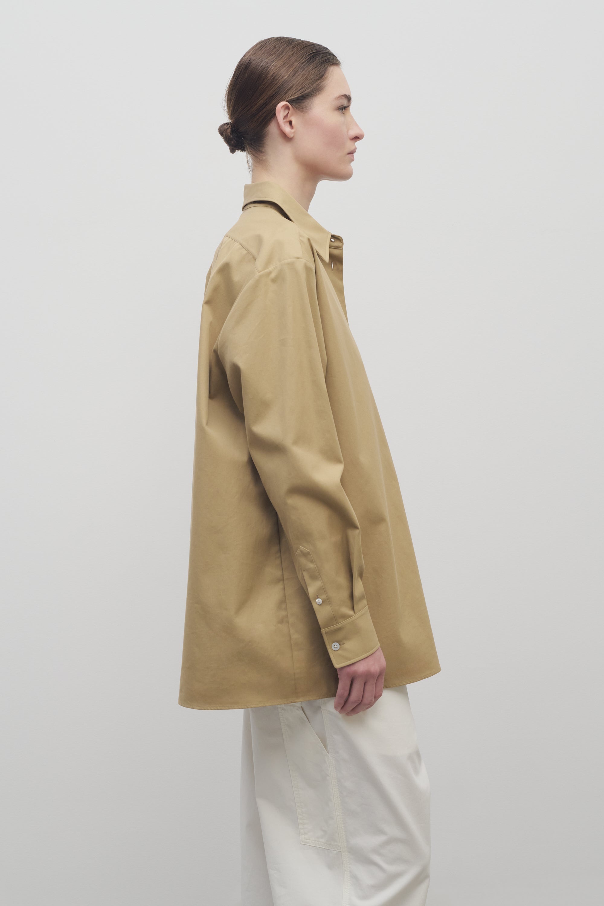 Tansy Shirt in Cotton and Cashmere - 4