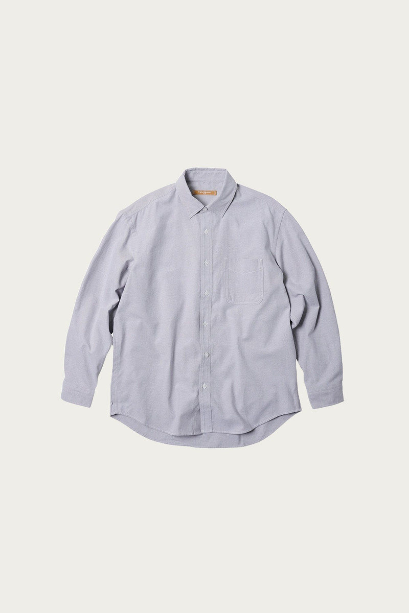 OG Oversized Oxford Shirt - Gray 1