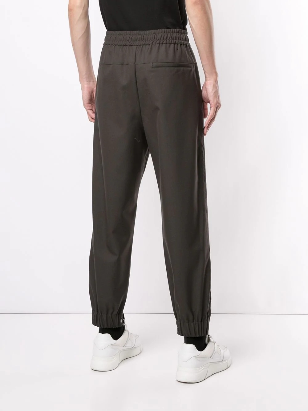 Serge wool-blend jogger - 4