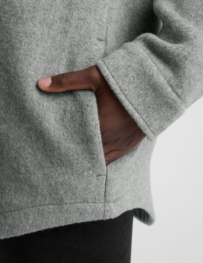 Insulated Wool Shirt Jacket 8