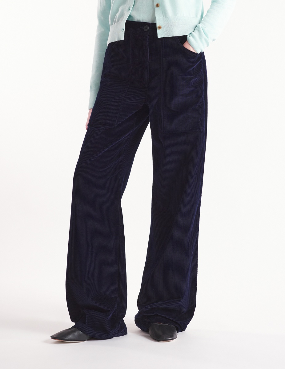 PATCH POCKETS PANTS - 3