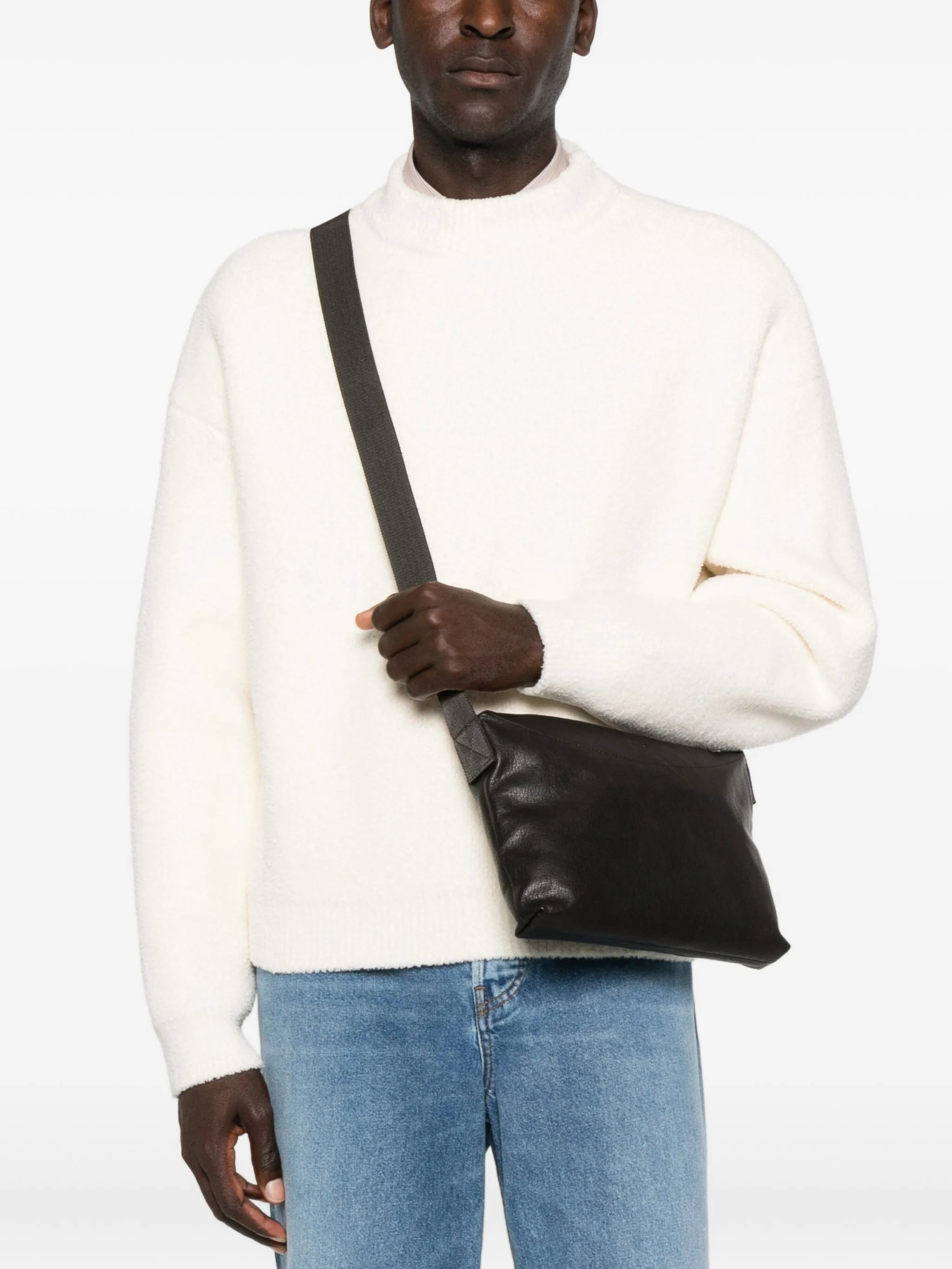 Lemaire Leather Cross-body Bag - 3