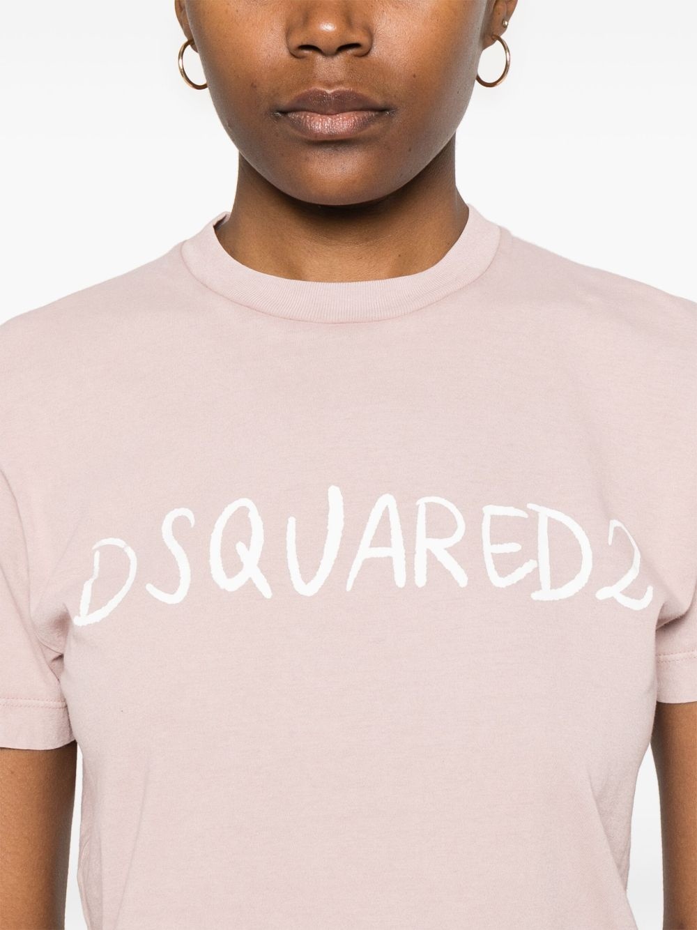 logo-print T-shirt - 5