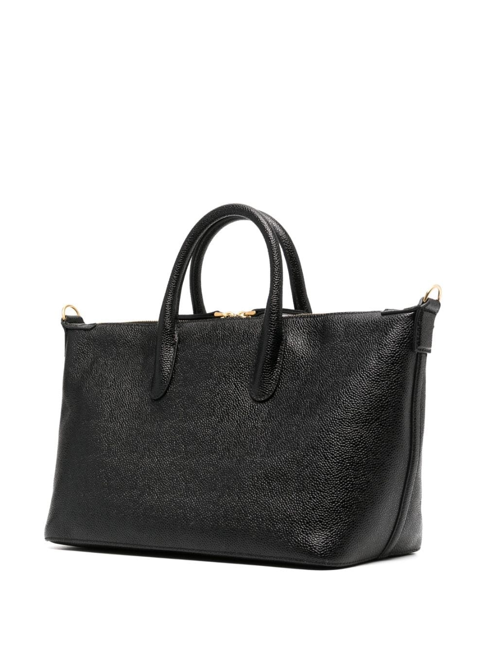 small leather tote bag - 3