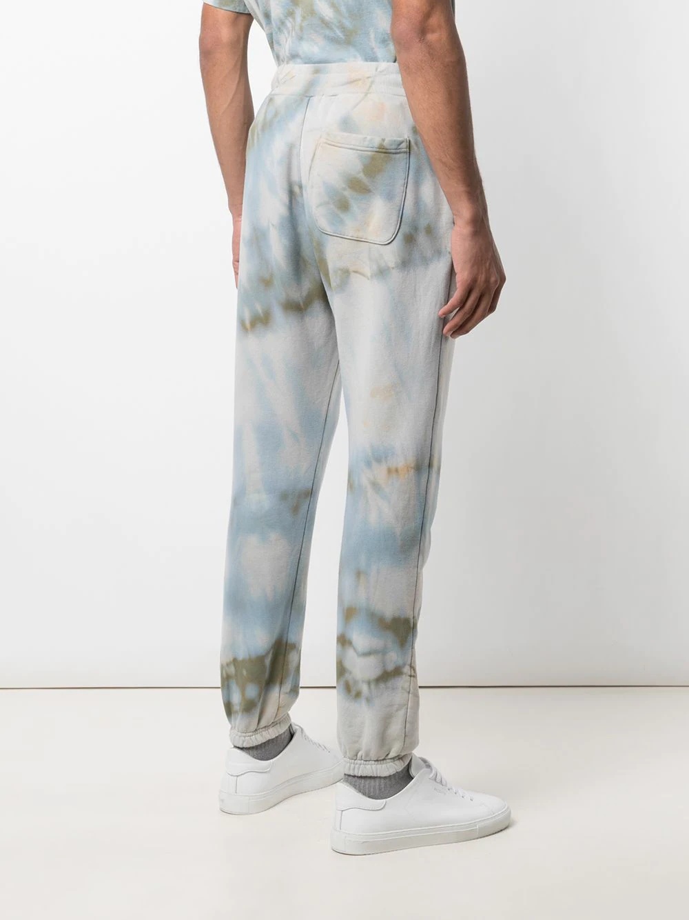 LA tie-dye print track trousers - 4