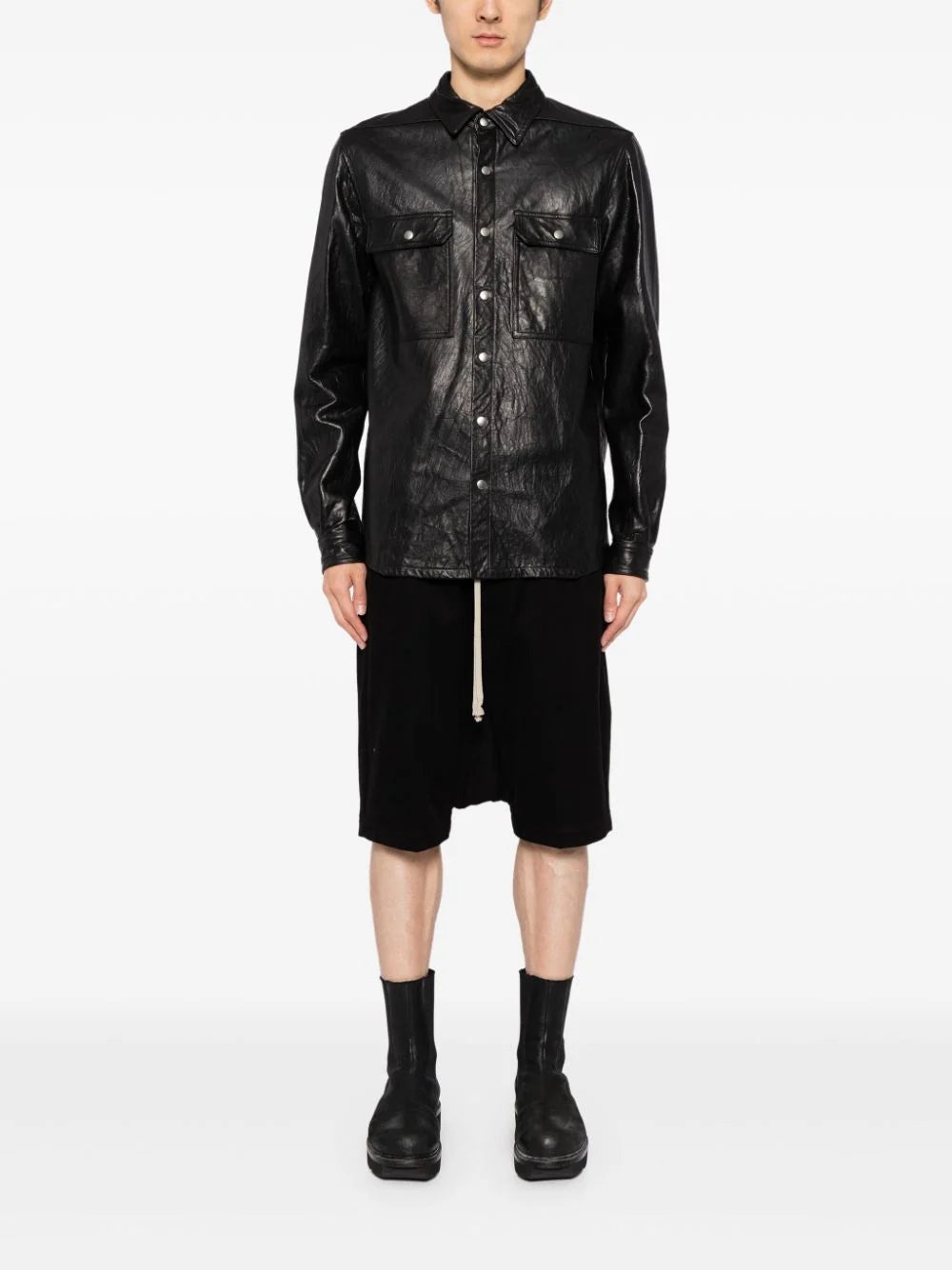 BUTTON-UP OVERSIZED SHIRT JACKET - 2