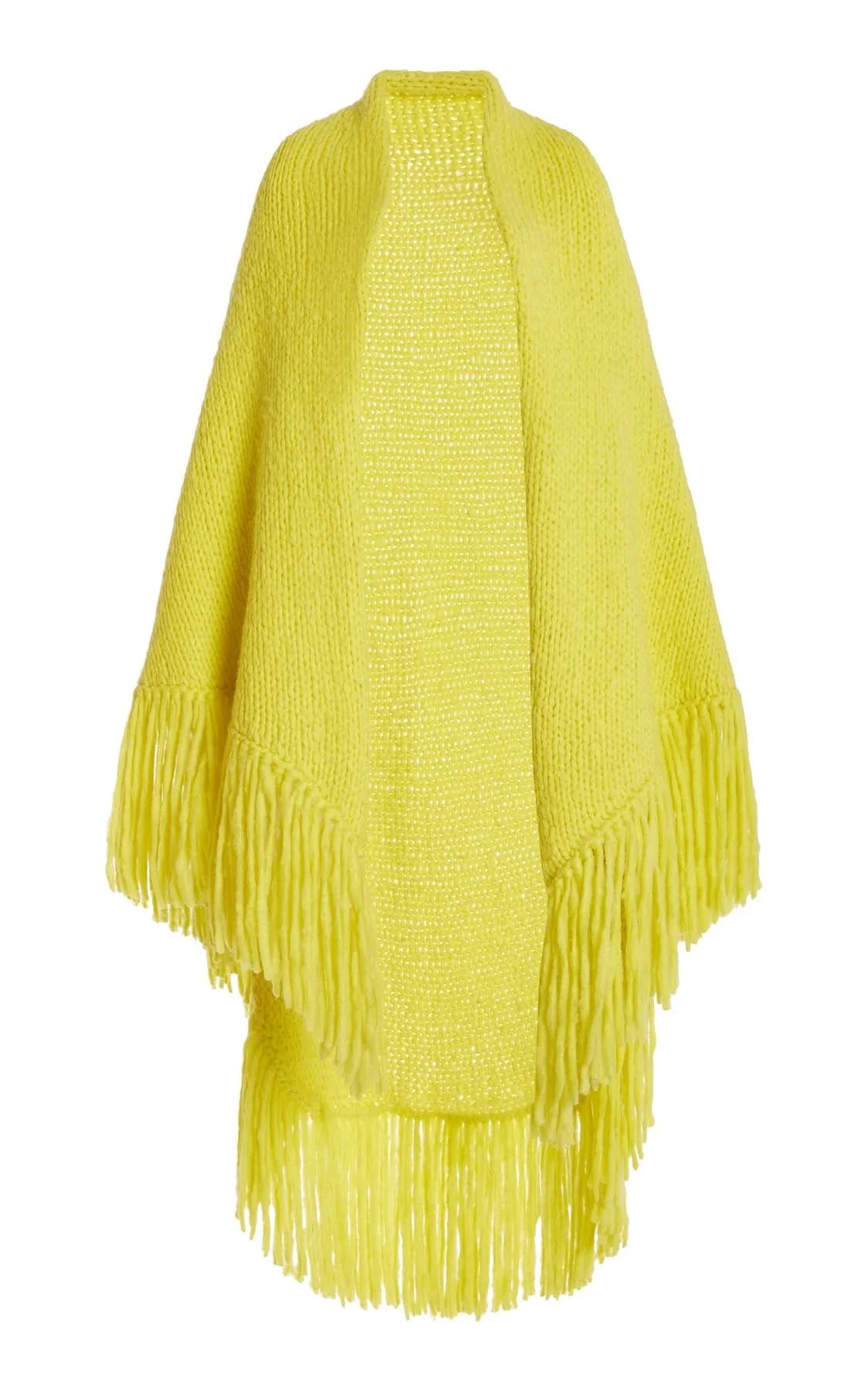 Lauren Wrap in Citrine Welfat Cashmere - 1