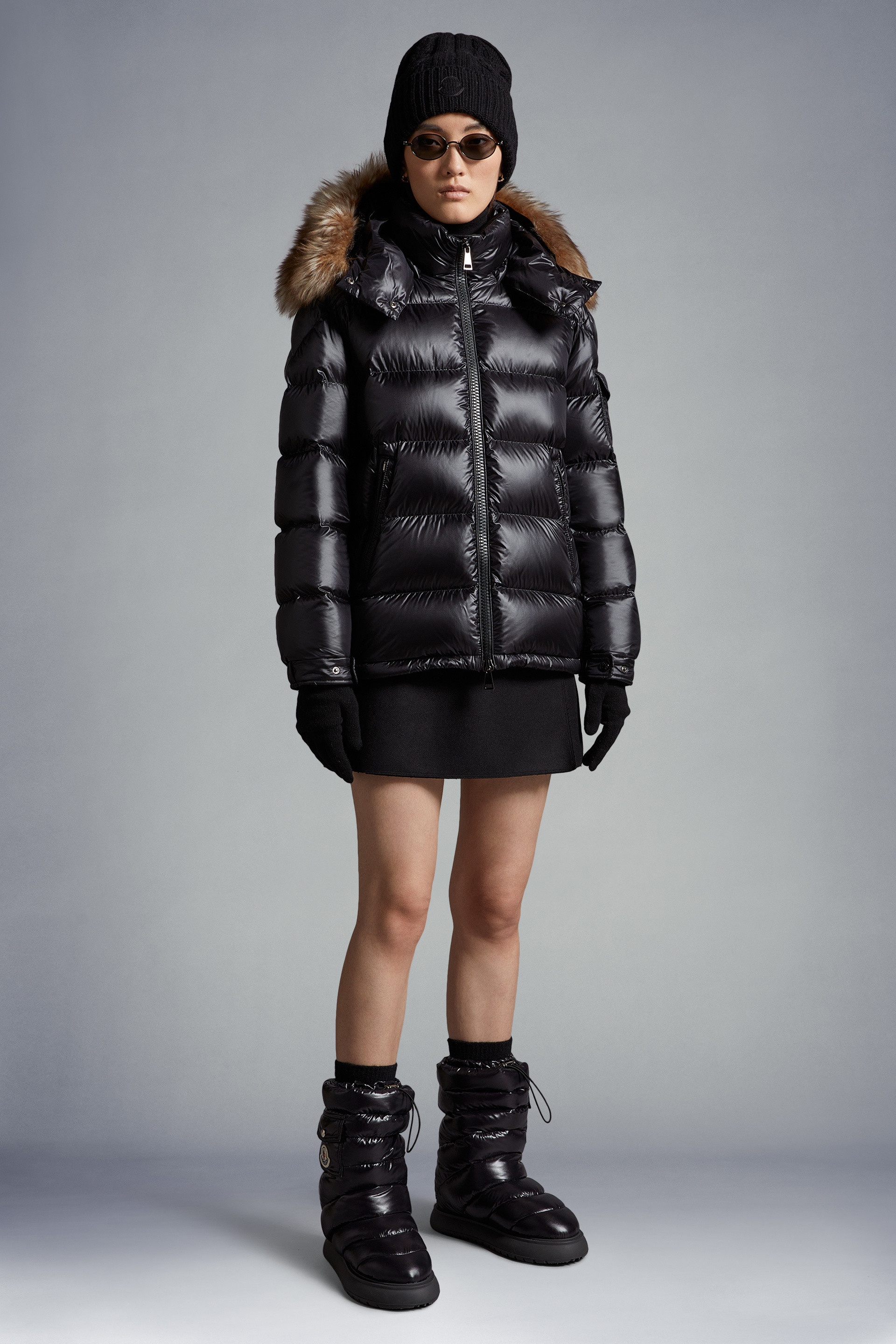 【MONCLER】MAIREFUR DOWN JACKET Moncler Mairefur Short Down Jacket | REVERSIBLE