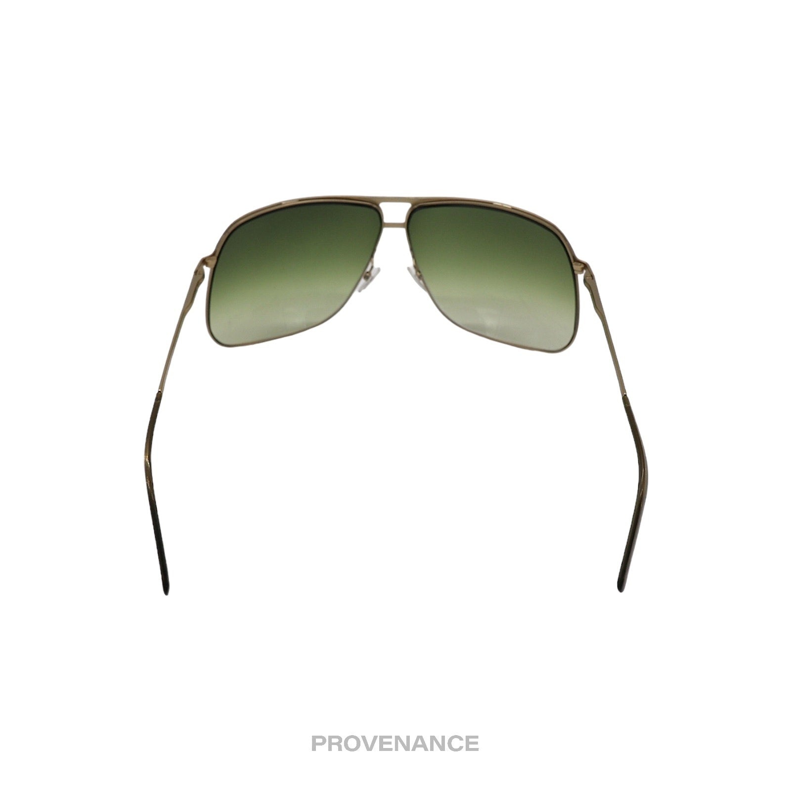 Gucci Extended Aviator Sunglasses - Brushed Gold - 6
