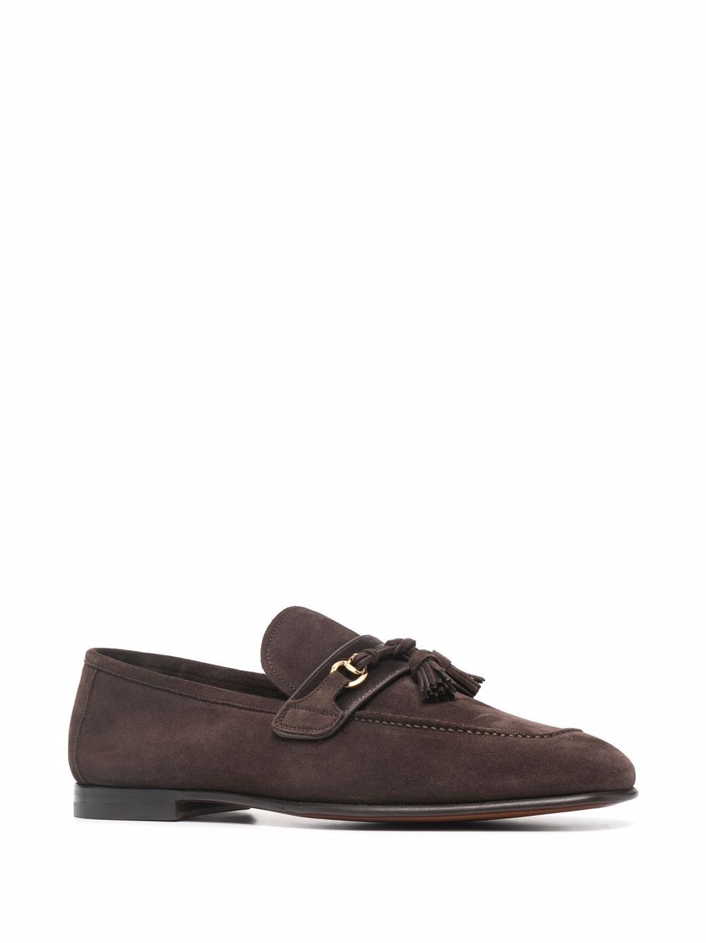 suede tassel loafers - 2