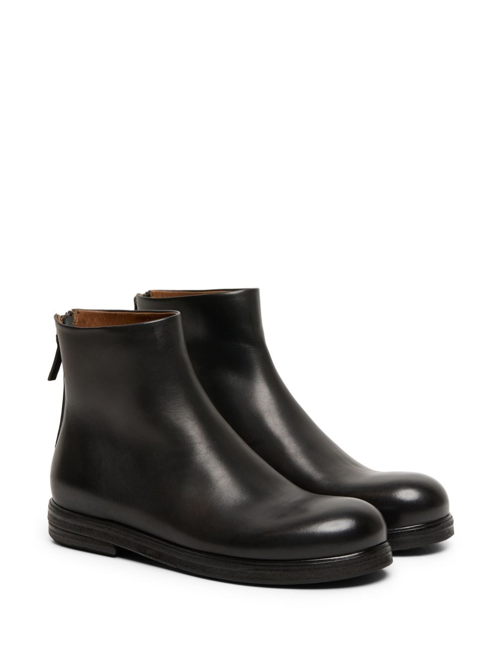 calf leather ankle boots - 2