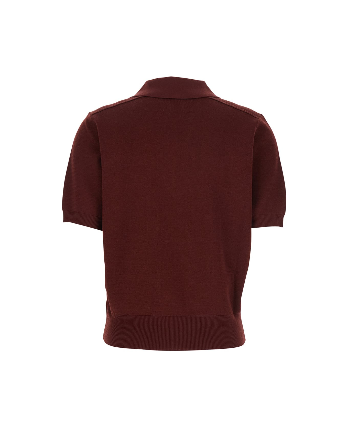 Wool Polo Shir - 2