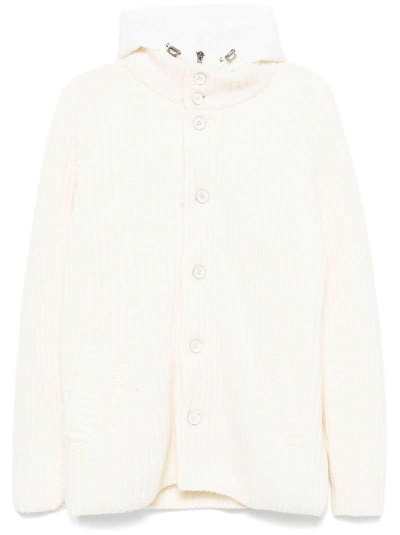 virgin wool cardigan - 1