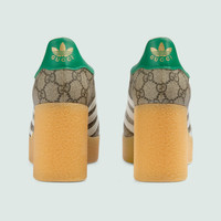 GUCCI adidas x Gucci wedge Gazelle sneaker | REVERSIBLE