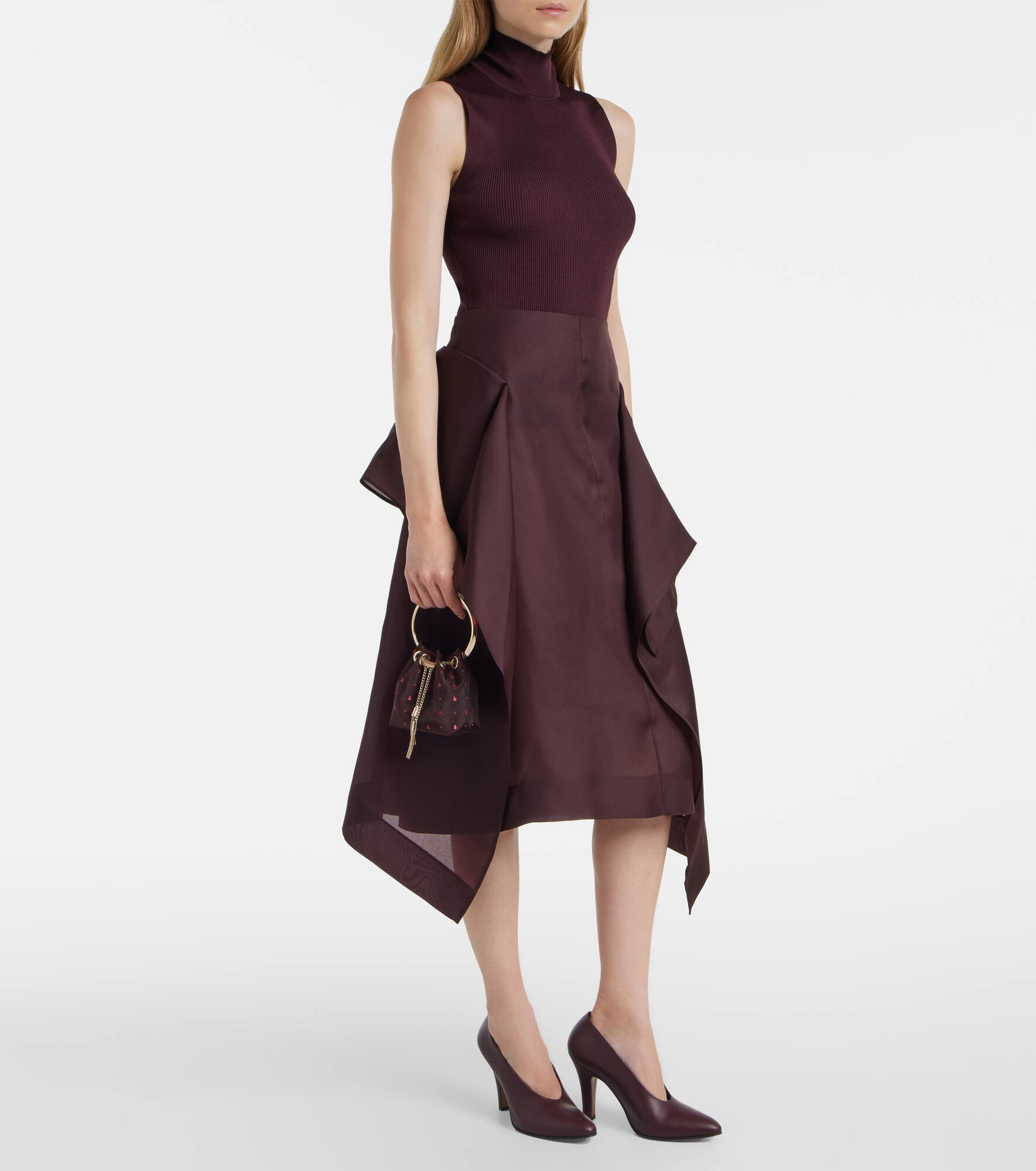 Bon Bon Micro mesh bucket bag - 5