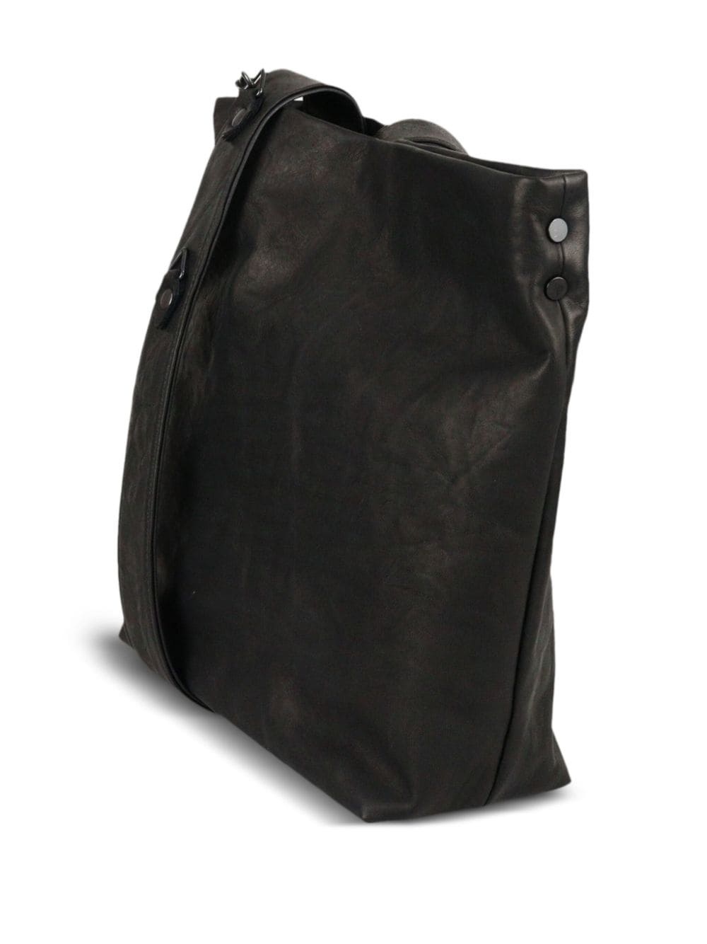 embellished leather shoulder bag - 2