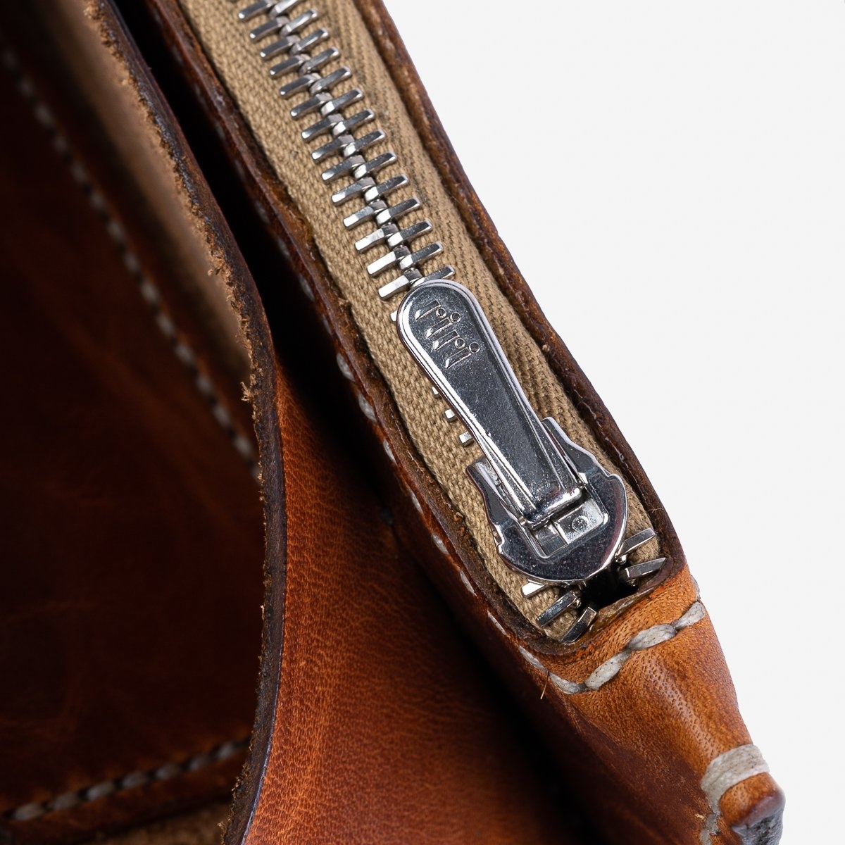 LE-ANSW-RU GOOD ART HLYWD Army/Navy Surplus Wallet w/ Sterling Silver Rosette Snaps and Rosette Prin - 5