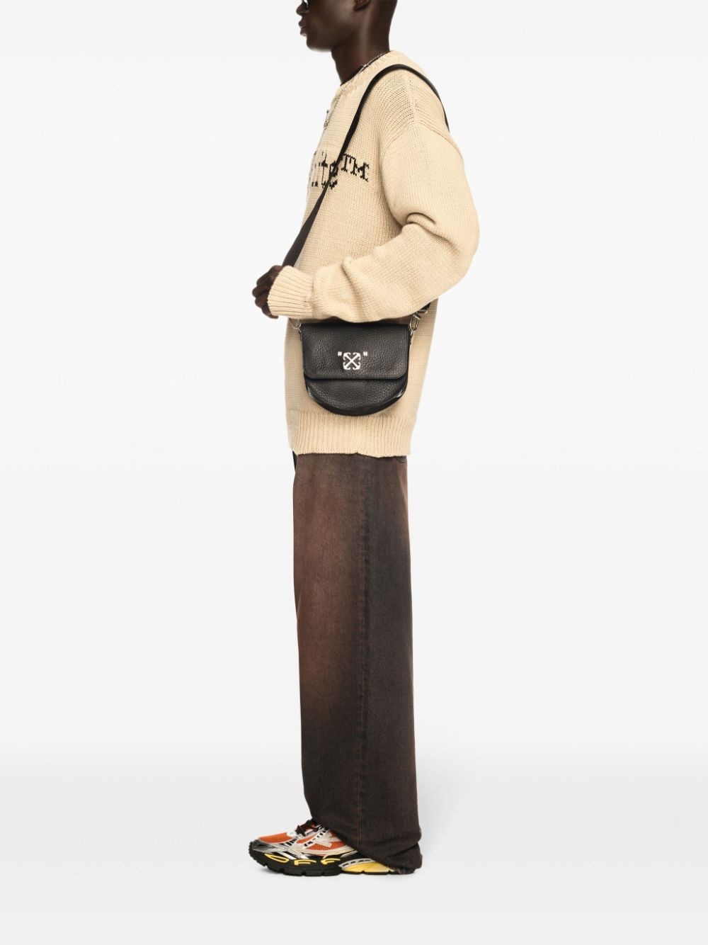 Jitney Round Quote shoulder bag - 2