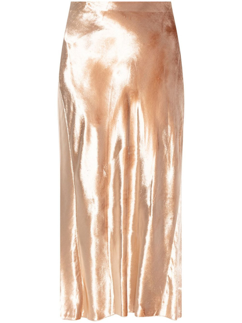 velvet midi skirt 1
