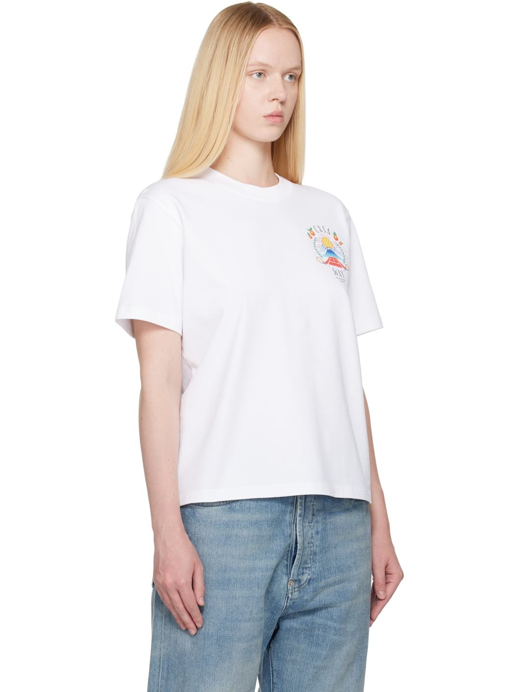 White 'Casa Way' Mountain T-shirt - 2