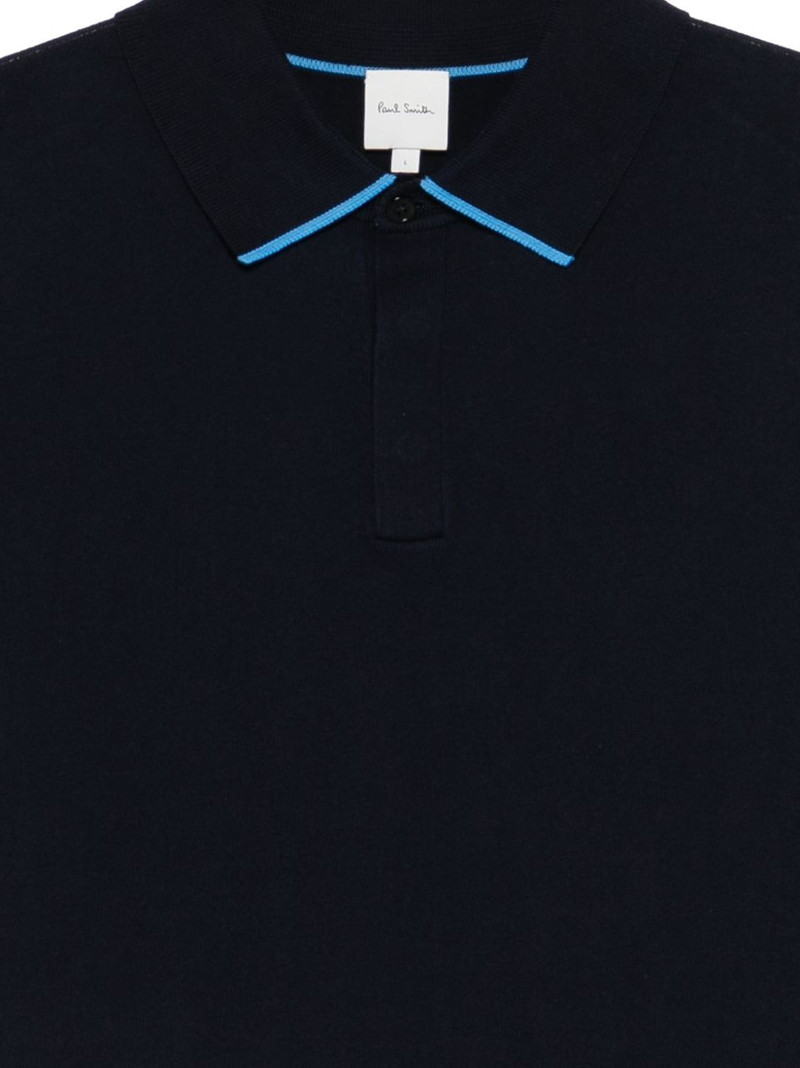 contrast-trim polo shirt 3