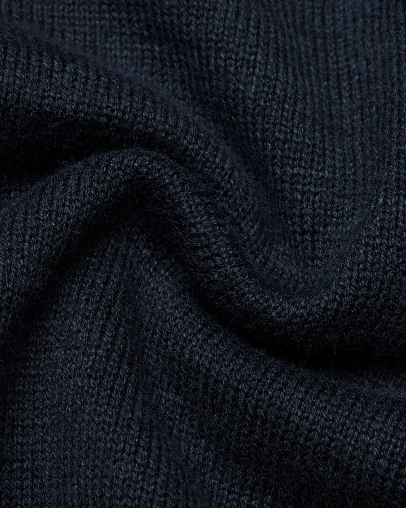 Cotton Slub Laurel Crewneck Navy - 3