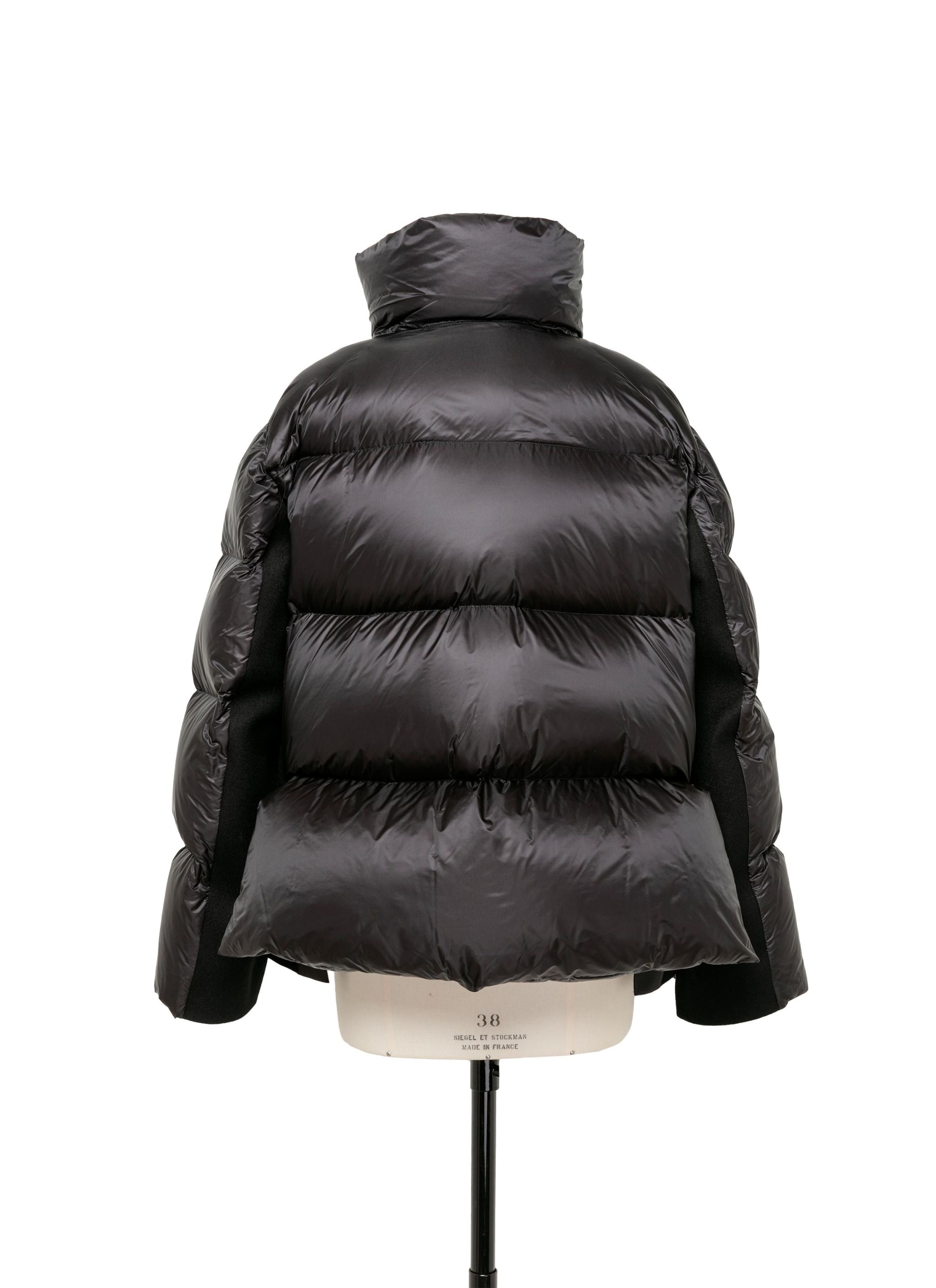 国内より1WEEK【sacai】Wool Melton x Puffer Jacket Sacai Wool Melton X Puffer | Saks Fifth Avenue