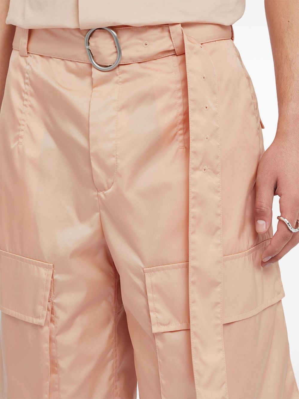belted shorts - 5