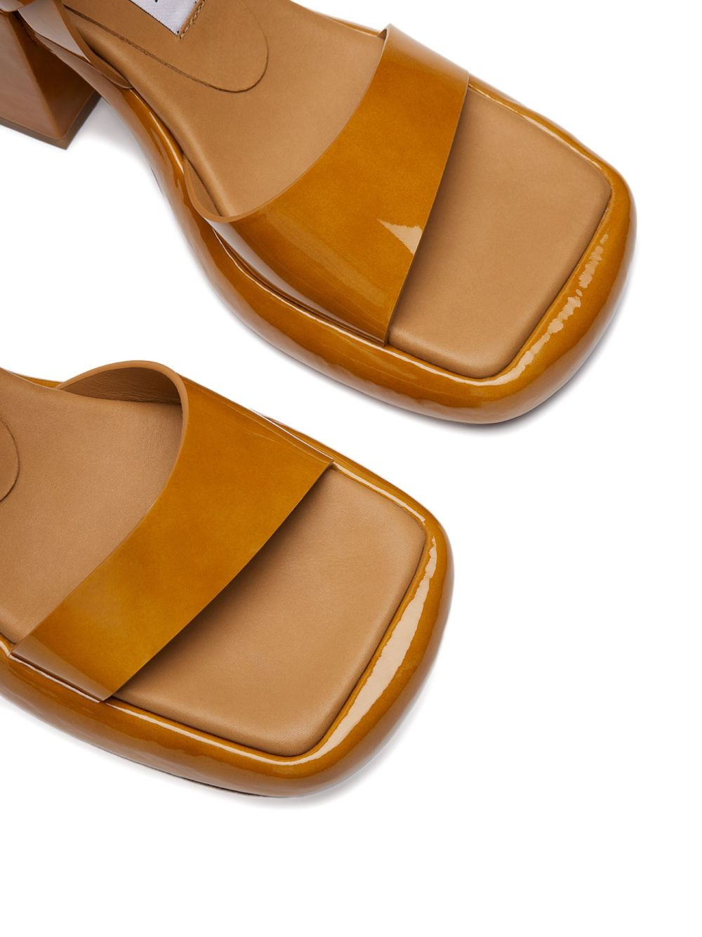 sling back heeled sandals - 3