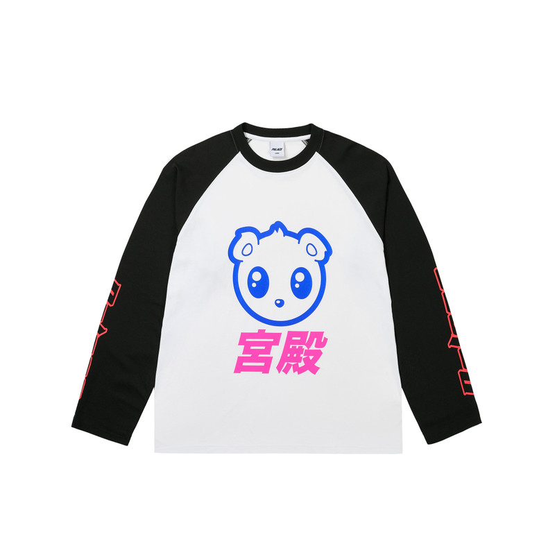 KAWAII RAGLAN LONGSLEEVE WHITE 1