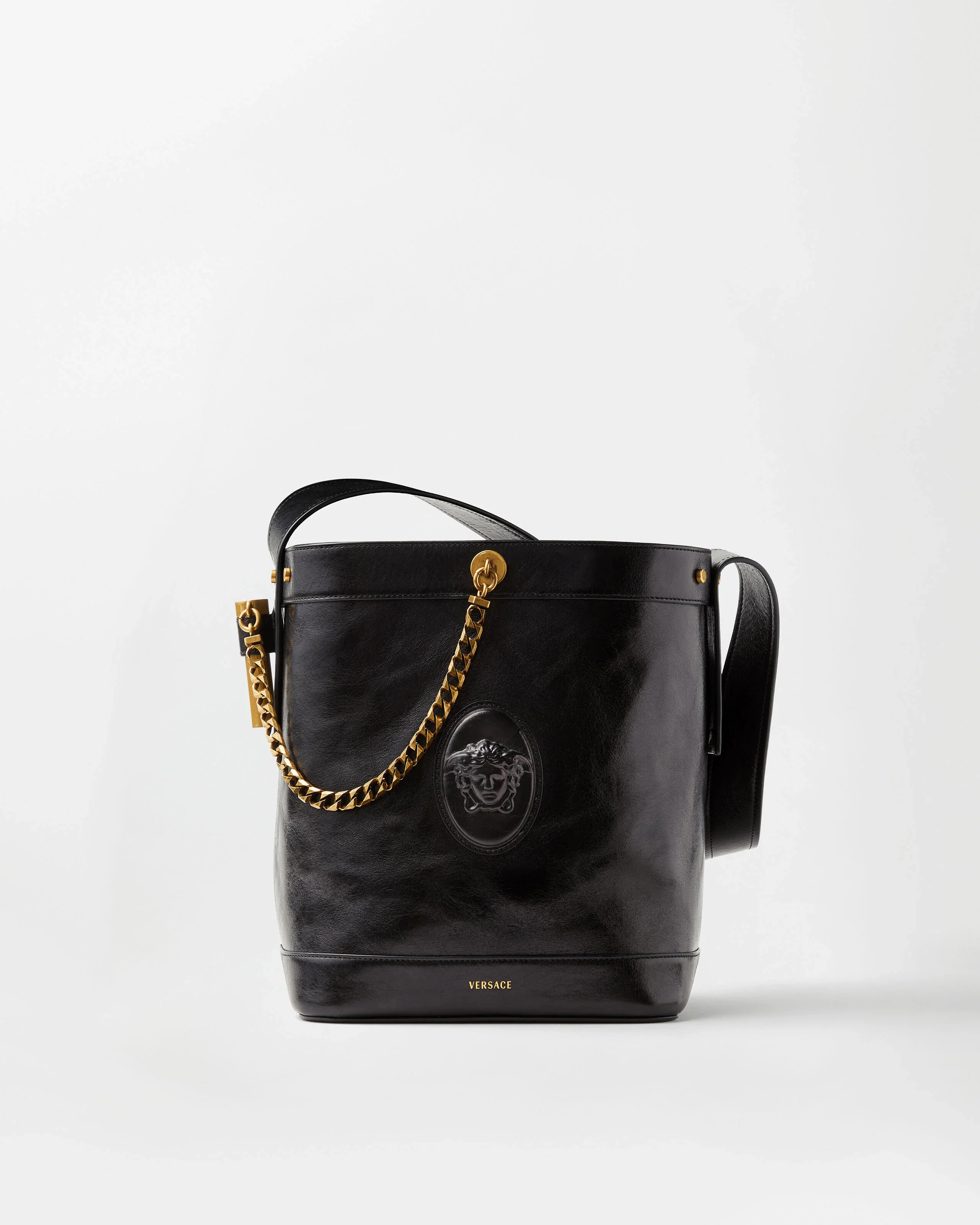 Pivot Small Leather Bucket Bag - 1