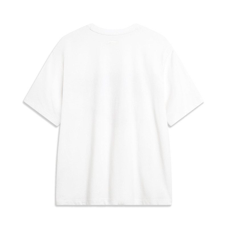 Li-Ning Li-Ning Hoops Graphic T-shirt 'White' AHSU671-7 outlook