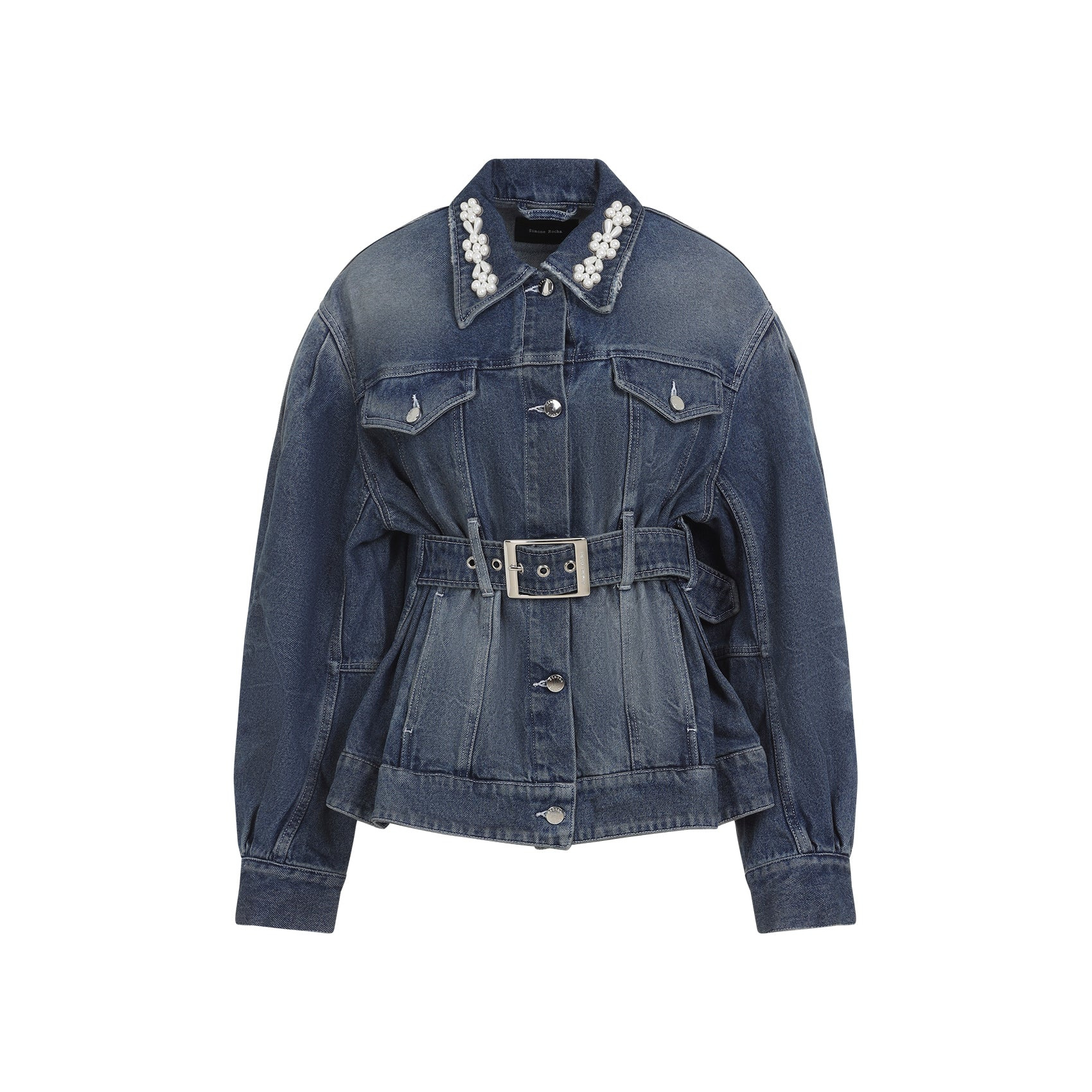 Simone Rocha Sculpted Belt Jacket Women - 1