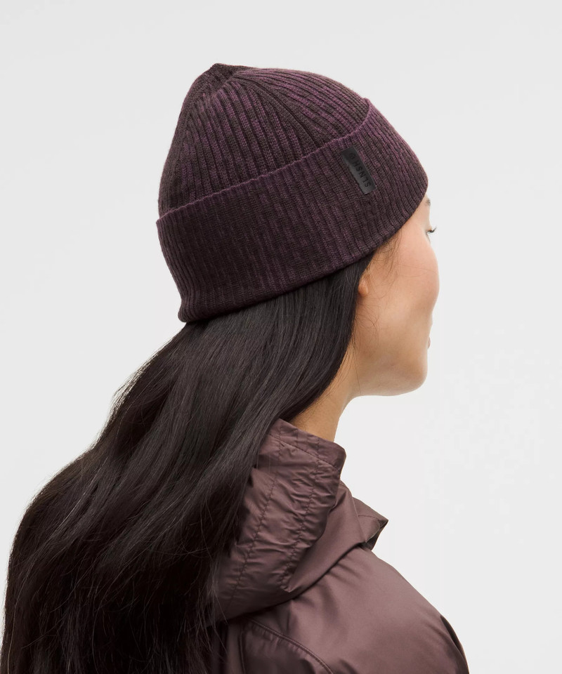 Ribbed Merino Wool Beanie *SLNSH Collection 3