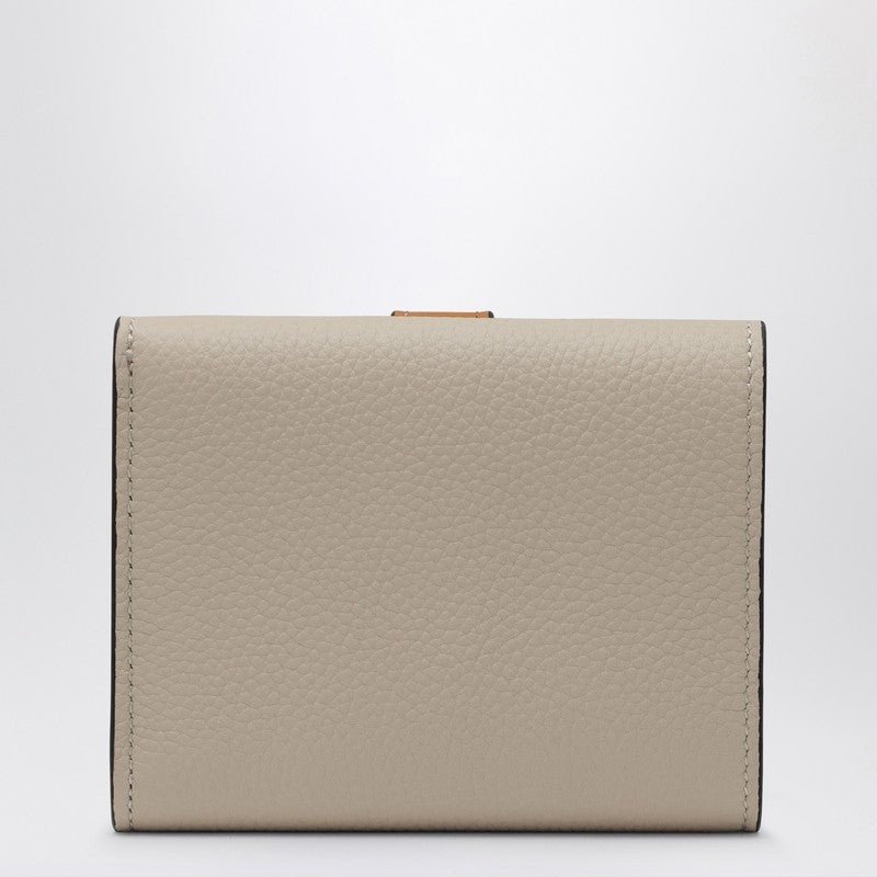 Loewe Trifold Beige/Honey Leather Wallet Women - 3