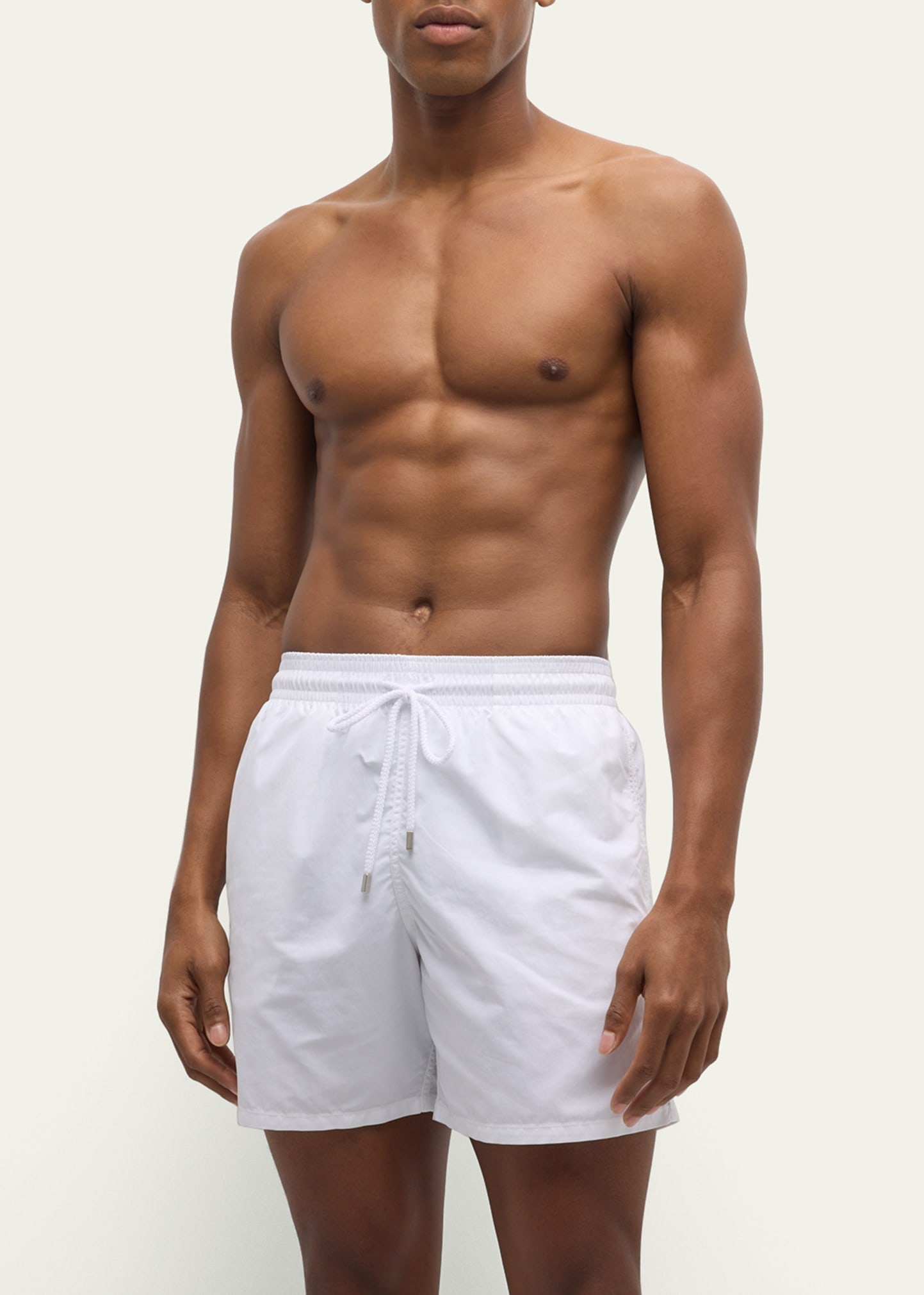 Men's Solid Swim Shorts - 2