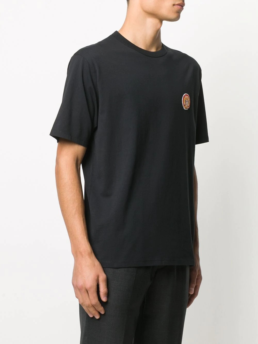 embroidered logo T-shirt  - 3