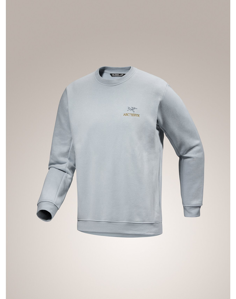 Emblem Fleece Crew Neck Pullover 7