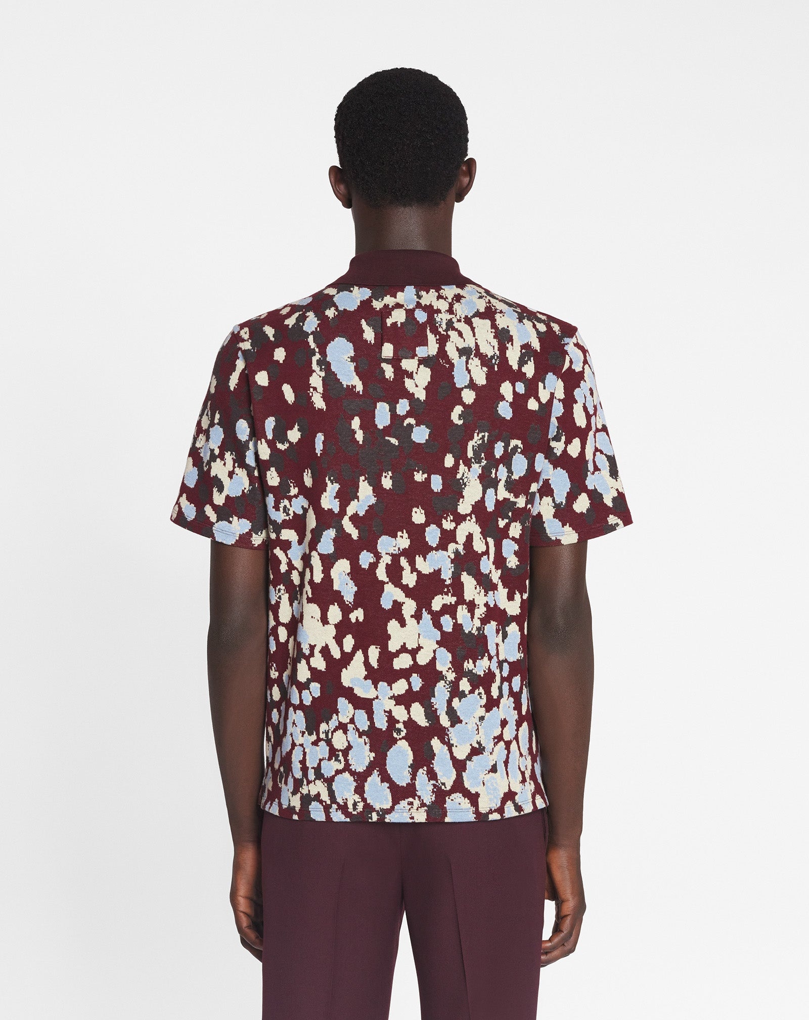 JACQUARD POLO SHIRT - 4