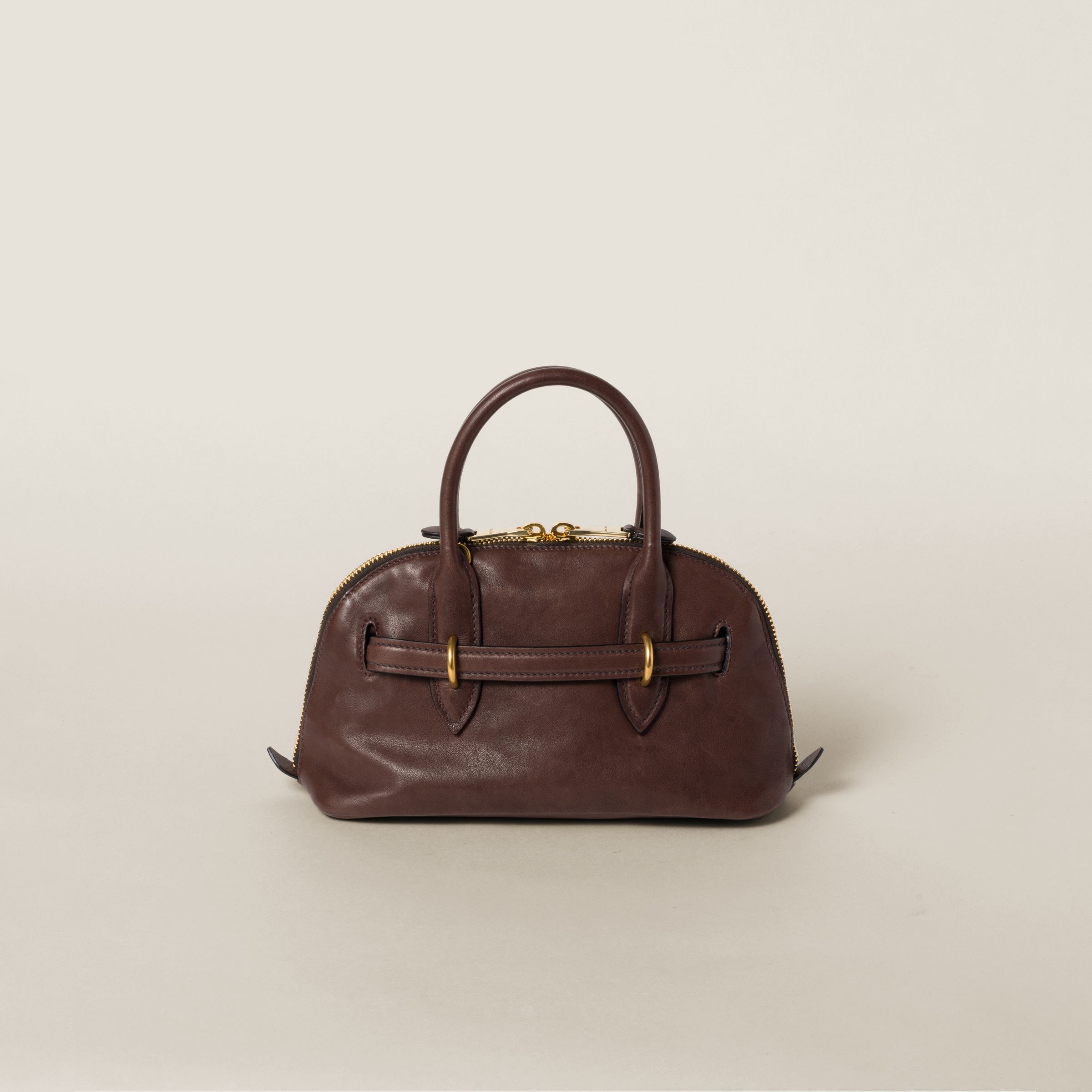 Aventure nappa leather top-handle bag - 4