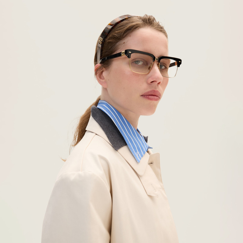 Miu Miu Plexiglas headband outlook