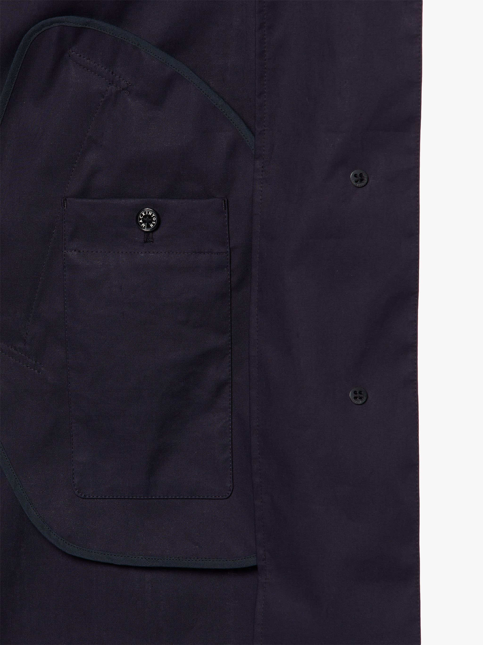 BANTON NAVY RAINTEC COTTON COAT | LM-1057 - 6