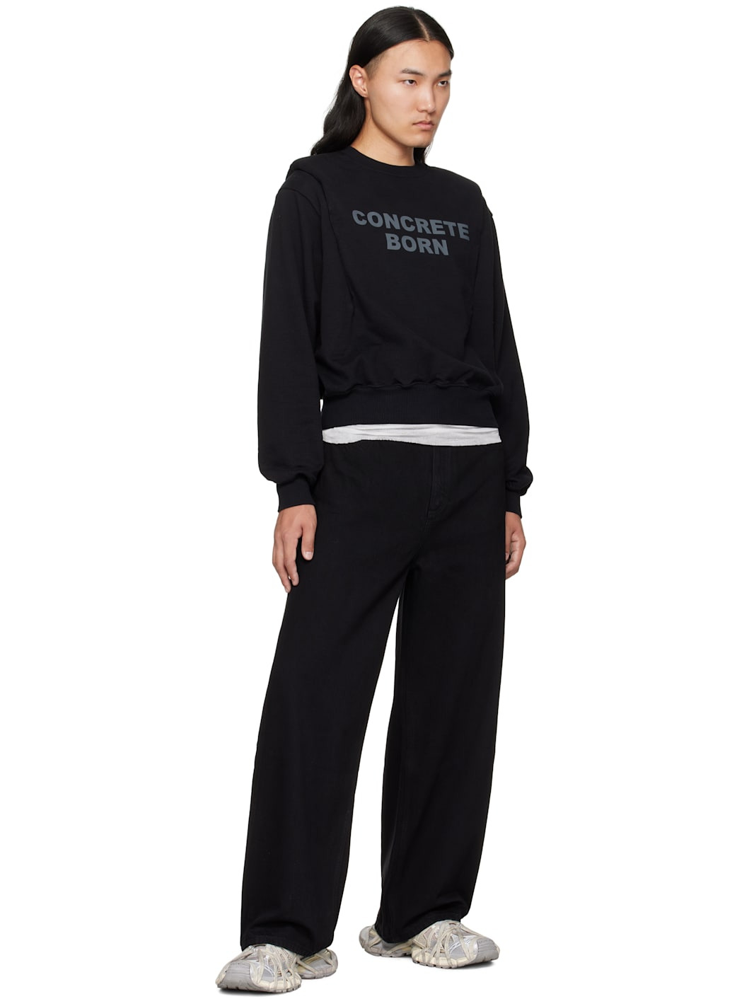 Black Baggy Jeans - 4