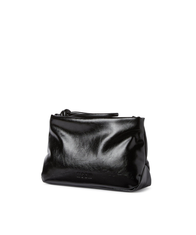 Faux leather small shoulder "Hobo" bag 3