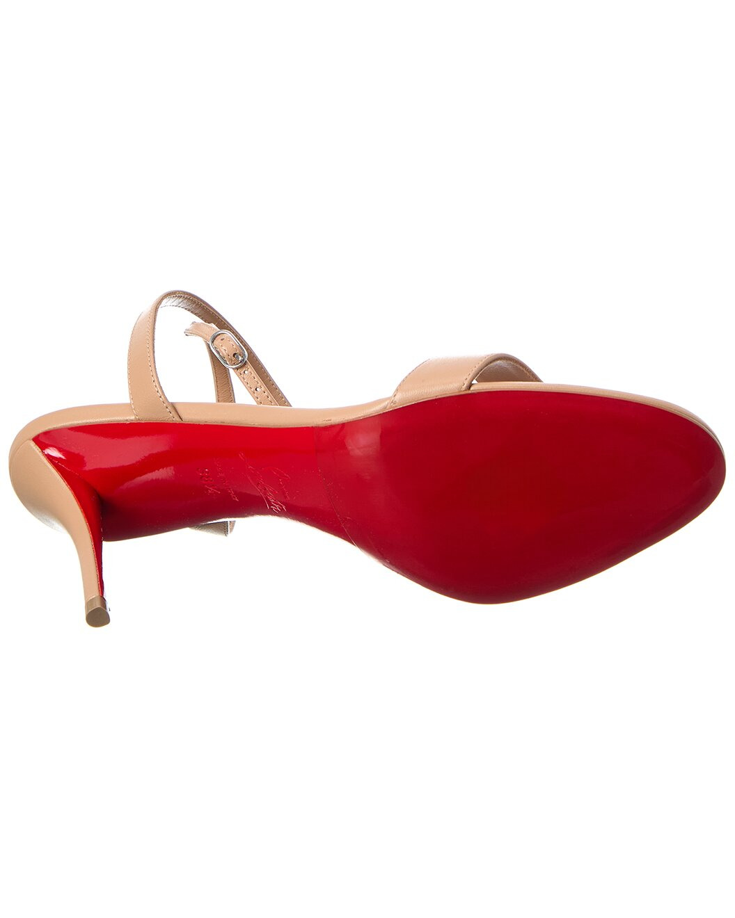 Christian Louboutin Miss Z 80 Leather Sandal - 4