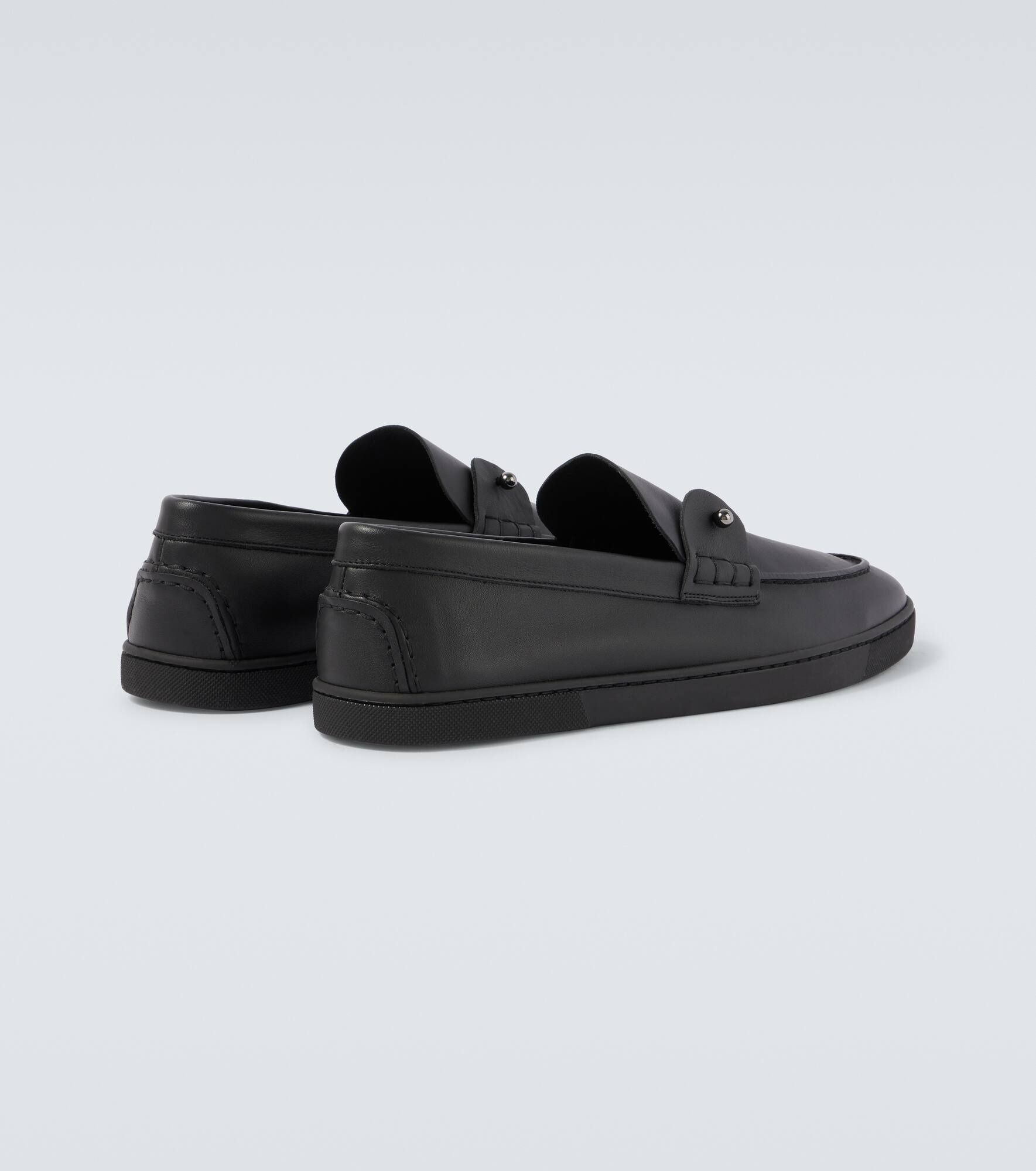 Chambeliboat leather slip-on shoes - 6