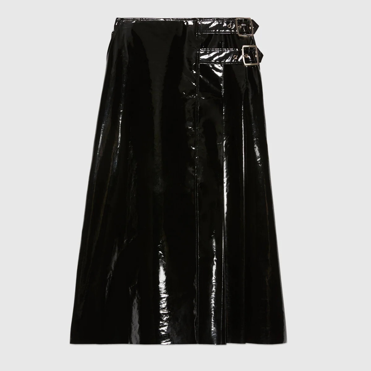 Vinyl effect skirt - 1